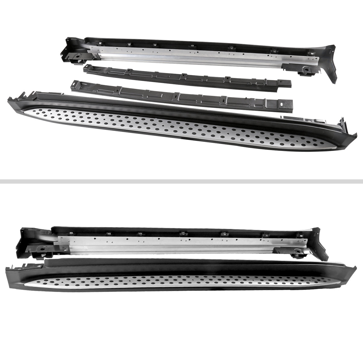 2006-2011 Mercedes Benz W164 ML Class Aluminum Side Step Bars