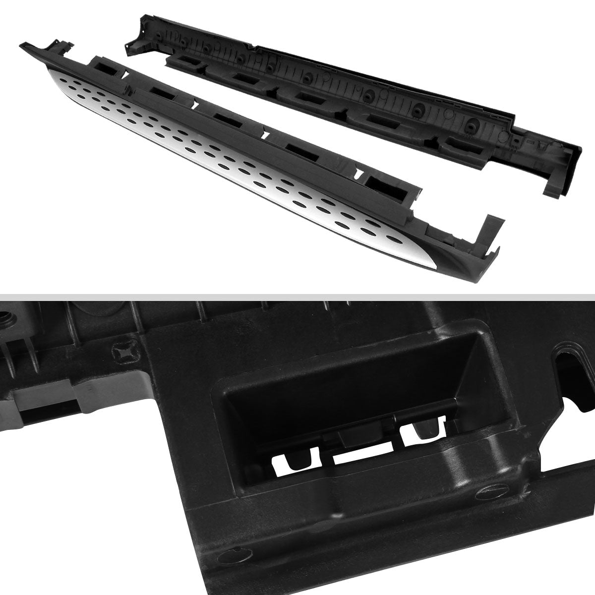 2012-2017 Mercedes Benz W166 ML Class/GLE Class Aluminum Side Step Running Boards