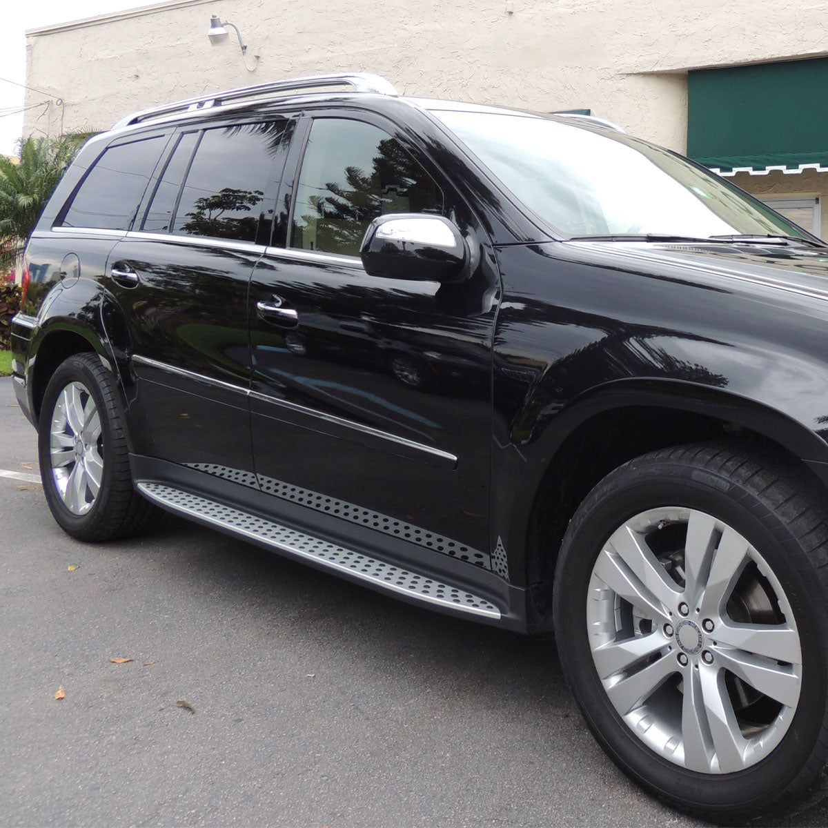 2007-2012 Mercedes Benz X164 GL Class Aluminum Side Step Bars