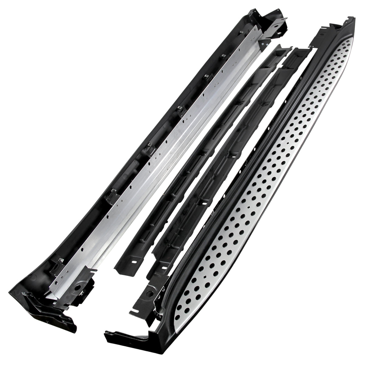 2007-2012 Mercedes Benz X164 GL Class Aluminum Side Step Bars
