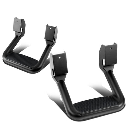 Aluminum Side Steps - 2 Piece Set - Black