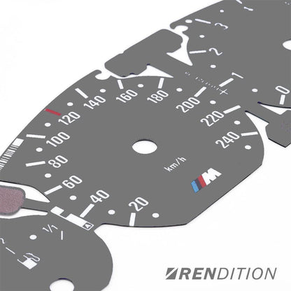 BMW E46 GAUGE FACE FOR M3 330 328 325 318 320 323 316