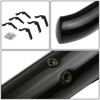 99-16 Chevrolet Silverado / GMC Sierra HD 3" Round Nerf Bars - Black
