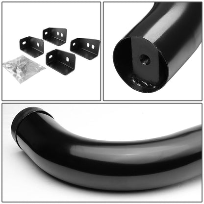 99-16 Chevrolet Silverado Standard Cab 3" Round Nerf Bars Black