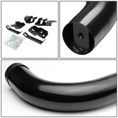 2009-2015 Dodge Ram 1500 2500 3500 3" Round Nerf Bars Crew Cab Black