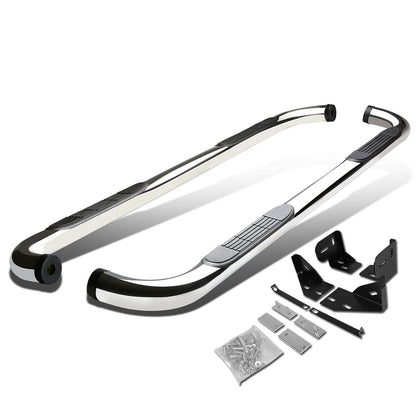 05-10 Jeep Grand Cherokee / Commander 3" Round Nerf Bar Silver