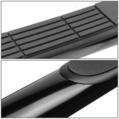 01-06 Acura MDX / 03-08 Honda Pilot 3" Round Nerf Bar Step Bar Black