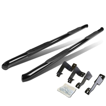 2005-2016 Toyota Tacoma Extended Cab 3" Round Nerf Bars - Black