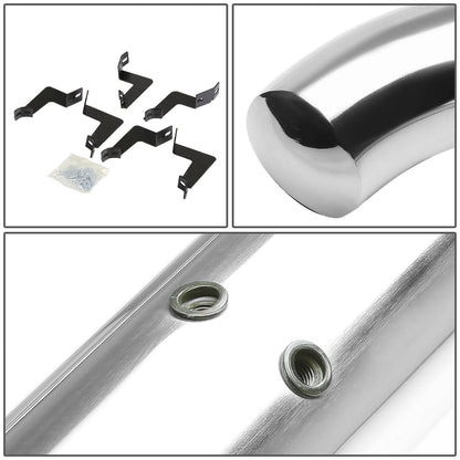 07-16 Toyota Tundra Crew Cab 3" Round Nerf Bars - Silver