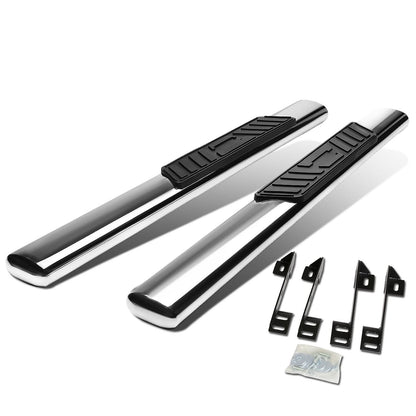 99-16 Chevy Silverado GMC Sierra 5" Oval Nerf Bars Regular Cab