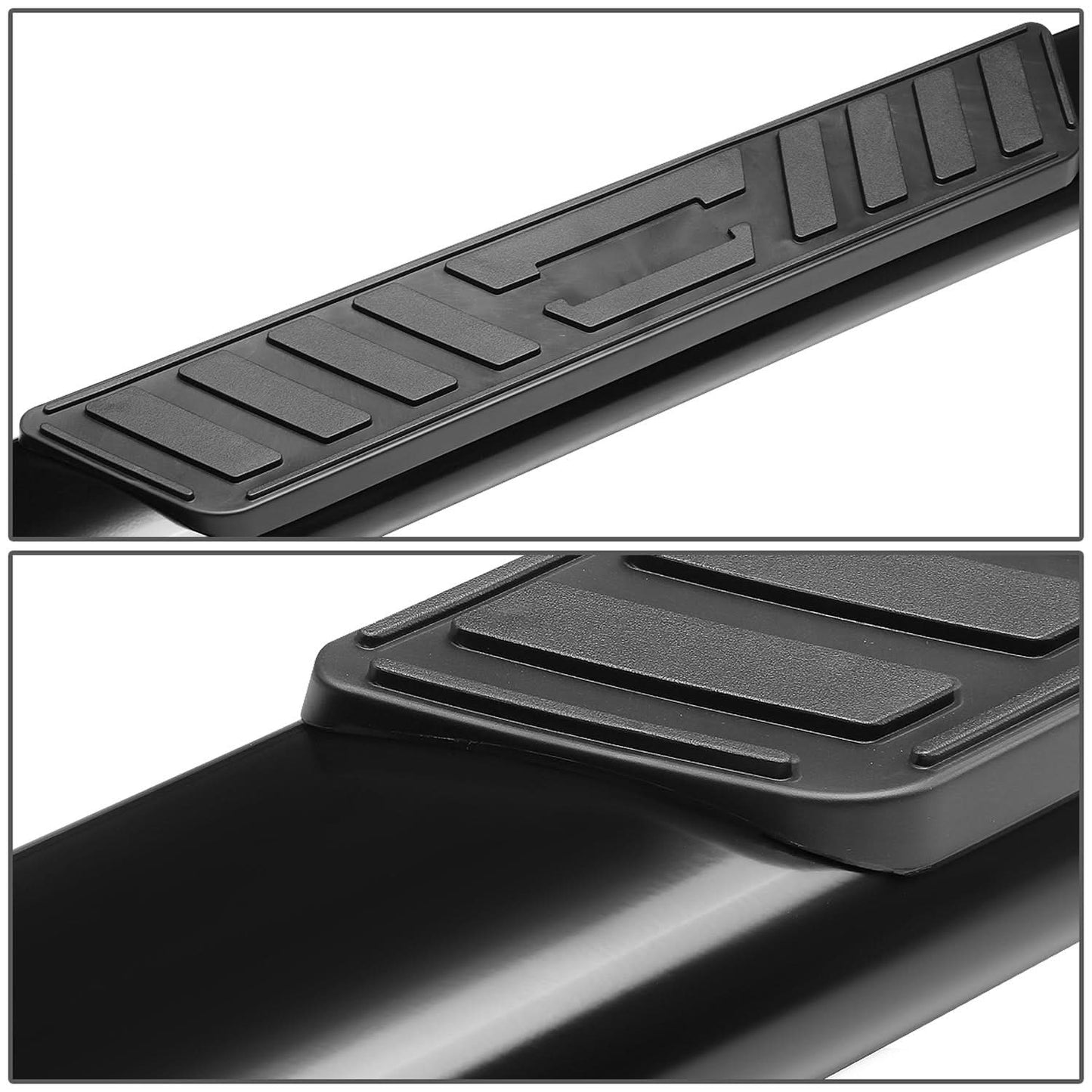 2019-2020 Dodge Ram 1500 Quad Cab 5 Inch Oval Nerf Bars Black