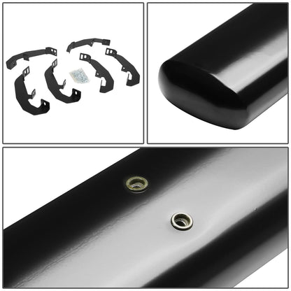 2019-2020 Chevrolet Silverado Extended Cab 5" Oval Nerf Bars - Black