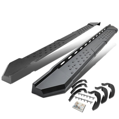 07-17 Chevy Silverado GMC Sierra 5.5" Straight Nerf Step Bar Black