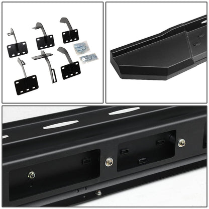 2019 RAM 1500 Crew Cab 5.5" Straight Nerf Bars with Brackets Black