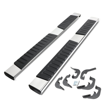 07-19 Chevrolet Silverado GMC Sierra 6" Straight Nerf Bars Extended Cab