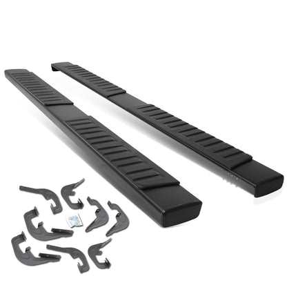 07-18 Chevy Silverado / GMC Sierra 6" Oval Nerf Bars - Black