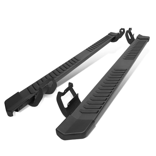 2015-2018 Ford F-150 Crew Cab 6" Oval Nerf Bar Step Bar - Black