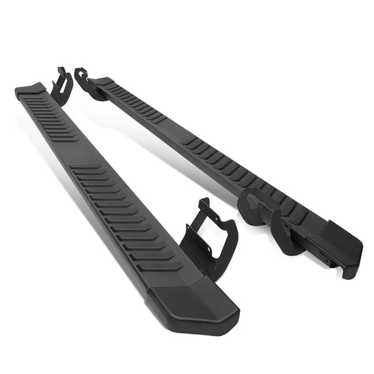 2015-2018 Ford F-150 Crew Cab 6" Oval Nerf Bar Step Bar - Black