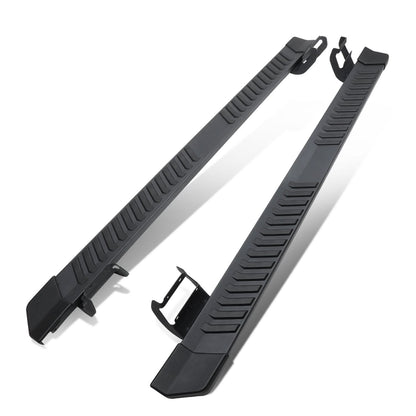 2015-2018 Ford F-150 Crew Cab 6" Oval Nerf Bar Step Bar - Black