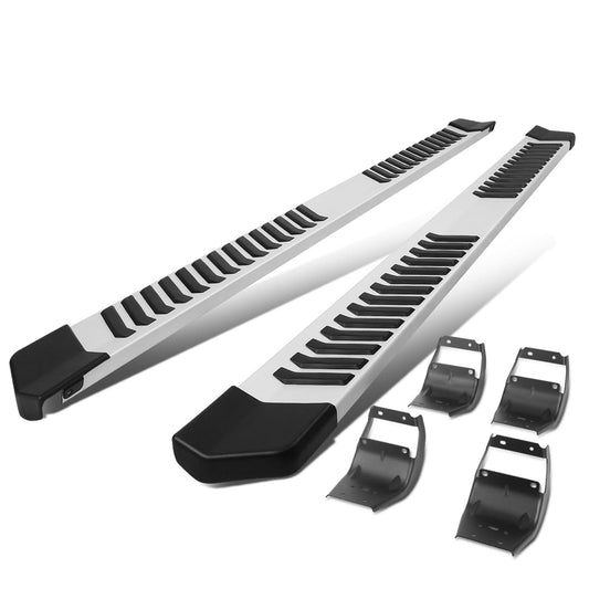 2015-2018 Ford F-150 Crew Cab 6" Oval Nerf Bars - Aluminum
