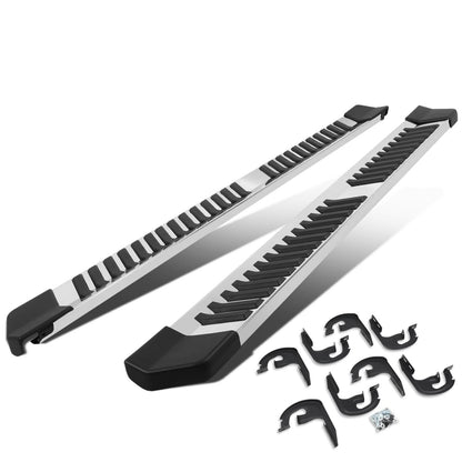 2004-2014 Ford F-150 Extended Cab 6" Nerf Bars Silver