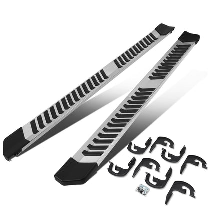 2004-2014 Ford F-150 Extended Cab 6" Nerf Bars Silver