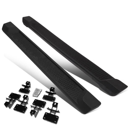 2018-2019 Jeep Wrangler 4-Door 4.5" Nerf Bars - Black