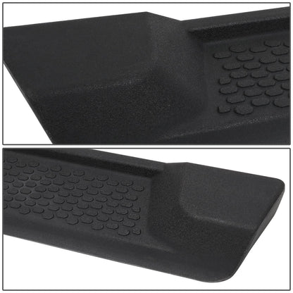 2018-2019 Jeep Wrangler 4-Door 4.5" Nerf Bars - Black