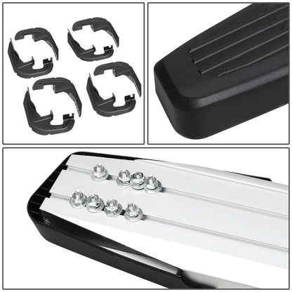 2019-2020 Chevrolet Silverado GMC Sierra 6" Aluminum Step Bars Chrome