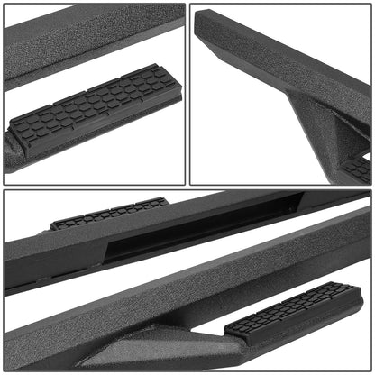 2018-2019 Jeep Wrangler JL 4-Door Black Nerf Bars Step Bars