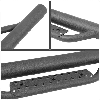 07-19 Chevrolet Silverado GMC Sierra Step Down Nerf Bars Crew Cab