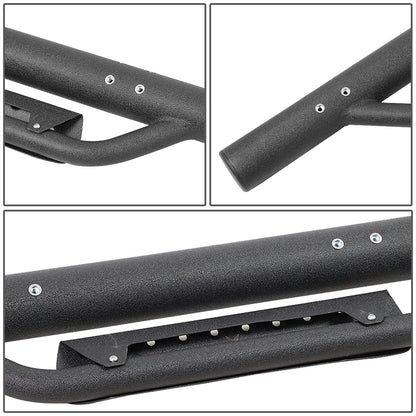 07-19 Chevrolet Silverado GMC Sierra Step Down Nerf Bars Crew Cab