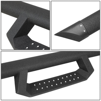 2015-2020 Ford F-150 Crew Cab 3" Step Down Nerf Bars - Black