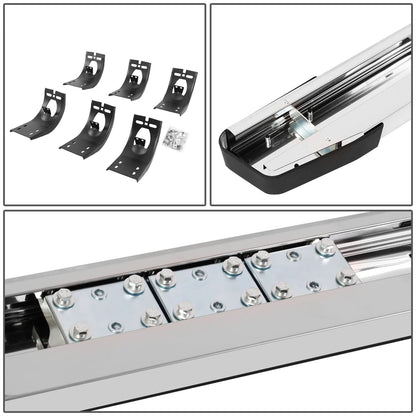 09-20 Dodge Ram 1500/2500/3500 Crew Cab 5.25" Nerf Bars Chrome/Black
