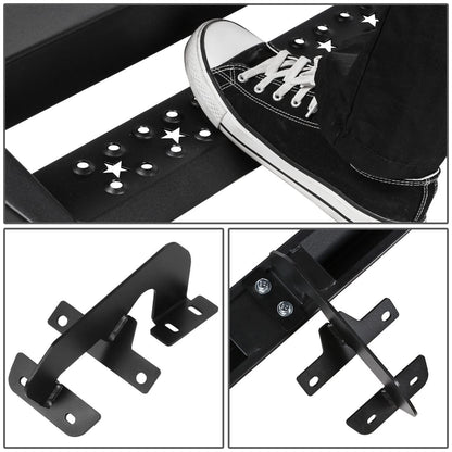 2015-2022 Ford F-150/F-250/F-350 3" Round Nerf Bars - Mild Steel
