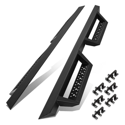 2015-2022 Ford F-150/F-250/F-350 3" Round Nerf Bars - Mild Steel