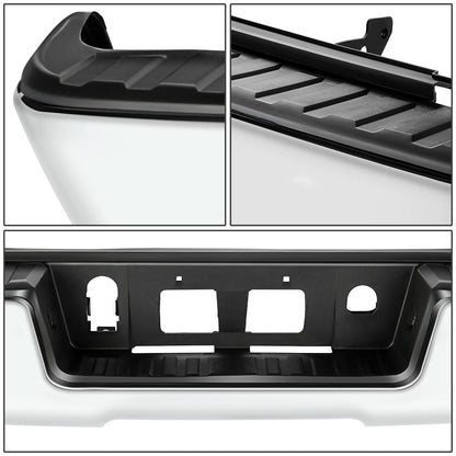 14-19 Chevrolet Silverado 1500 Rear Step Bumper Chrome