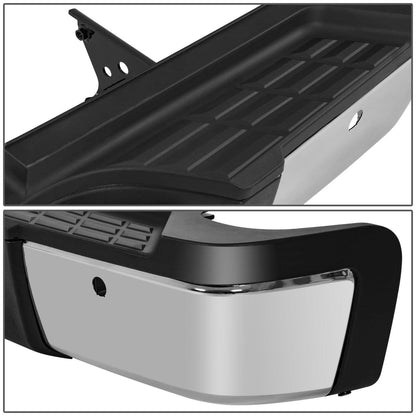 11-14 Silverado Sierra 2500 3500 Chrome Rear Step Bumper w/ Sensor