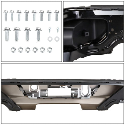 2019-2023 Chevrolet Silverado GMC Sierra Corner Step Rear Bumper Chrome