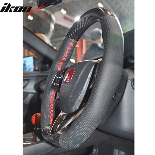 2017-2021 Honda Civic 10th Gen Type R Matte Black Steering Wheel CF