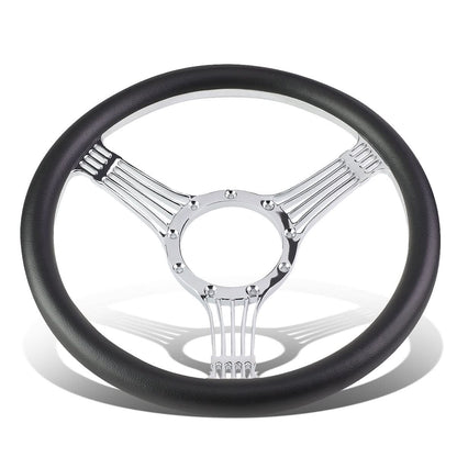 Banjo Style Leather Steering Wheel