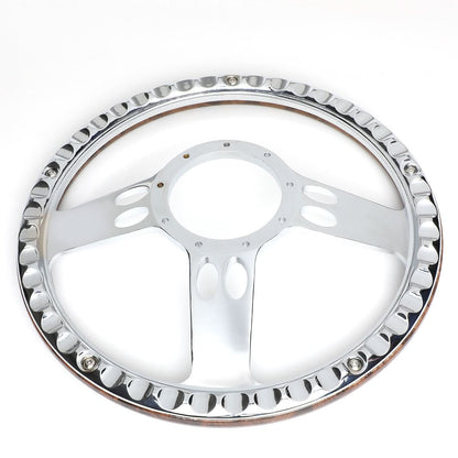 Banjo Style Wooden Steering Wheel T2 Style