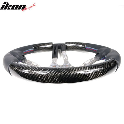 2015-2021Â BMW F80 F82 M Stitch Matte CF Steering Wheel Leather Cover