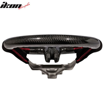 2015-2017 Mustang V1 Matte Steering Wheel Carbon Fiber Synthetic Suede