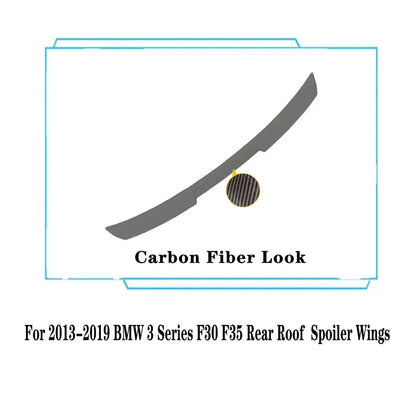 Rear Roof Spoiler for BMW 3 Series F30 F35 F80 2013-2019