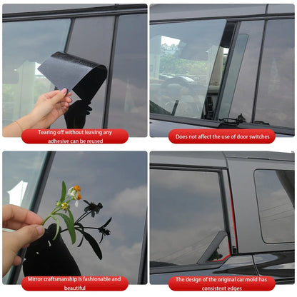 Door, Window & B-Pillar Decorative Sticker Kit for Ford Bronco | Vinyl Trim Decal Set