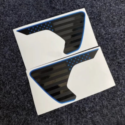 American Flag Hood, Fender Vent & Side Decal Kit for Jeep Wrangler JL / Gladiator (2018–2023) | Matte Vinyl
