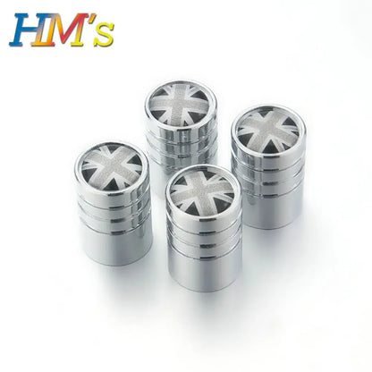 MINI Wheel Valve Caps Set of 4 | For Cooper S One JCW Countryman Clubman All Models