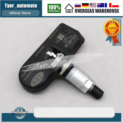 4PCS 433MHz TPMS Tire Pressure Monitoring System Sensor | For Chrysler Dodge Vehicles
