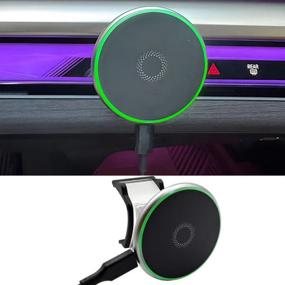 For BMW 5 Series i5 G60 2024-2026 Wireless Charger Magnetic Phone Holder